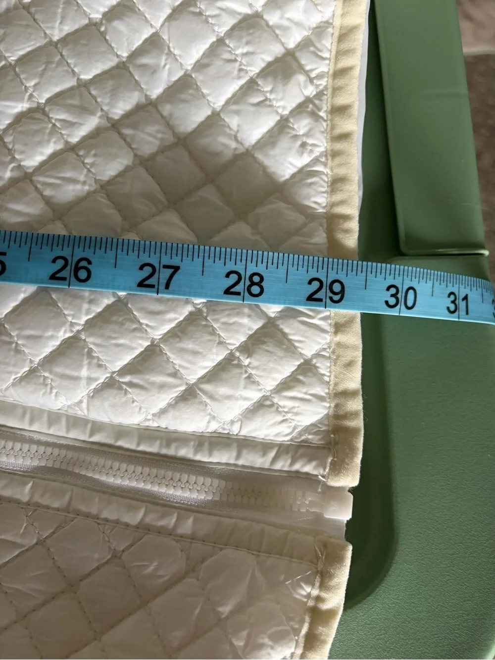 Michael Kors White Quilted Hooded Puffer Jacket with Gold Accents